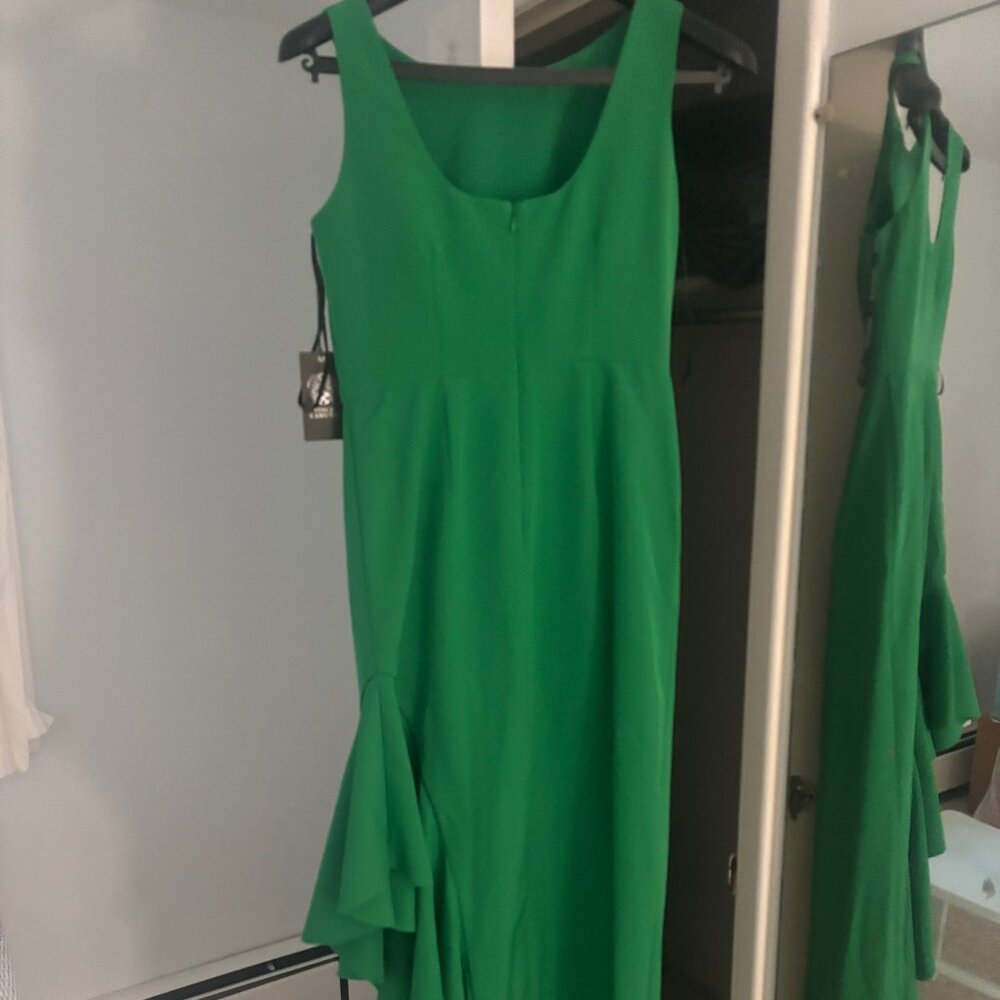 Vince Camuto Green Formal Dress Size 6